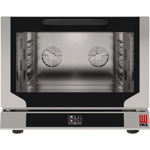 Professional Electric Combi Oven with Touch Screen and Indirect Steam Tilt Door 4 x GN1/1 - EKF4113NT