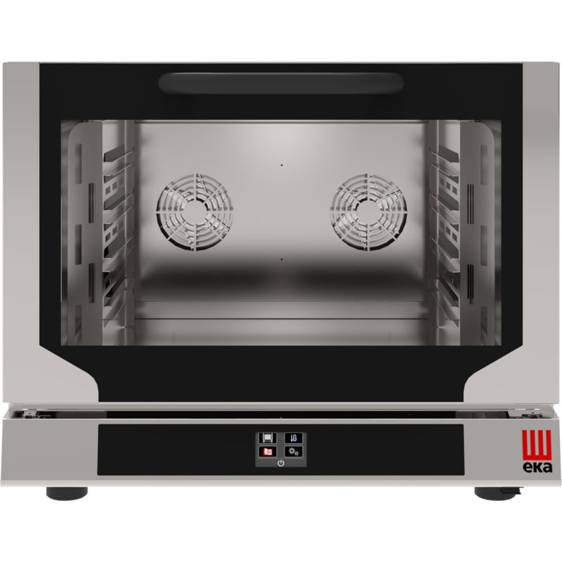 Professional Electric Combi Oven with Touch Screen and Indirect Steam Tilt Door 4 x GN1/1 - EKF4113NT