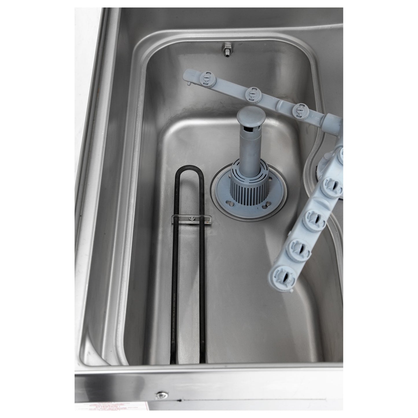 Pass through dishwasher 1080 plates/hour Rinse aid pump Detergent pump 400V - EMP1000