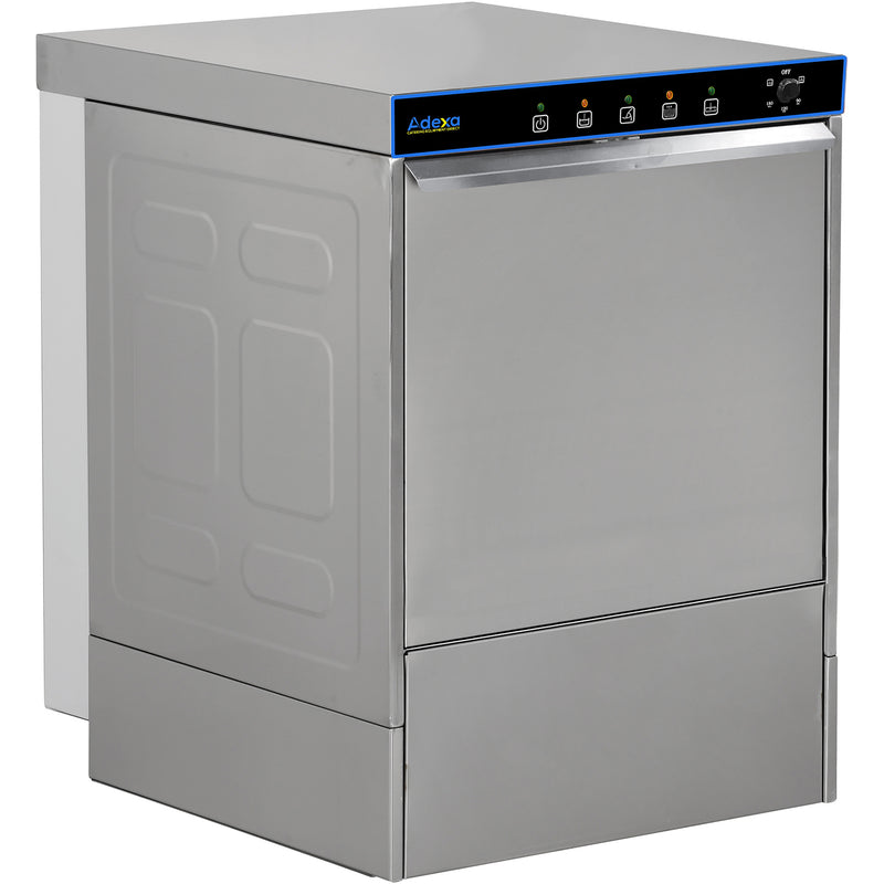 Commercial Dishwasher 540 plates/hour 500mm basket Drain pump Detergent pump Rinse aid pump - EMP500