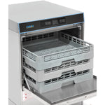 Commercial Dishwasher 540 plates/hour 500mm basket Digital Drain pump Detergent pump Rinse aid pump 230V - EMP500SDF