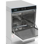 Commercial Dishwasher 540 plates/hour 500mm basket Digital Drain pump Detergent pump Rinse aid pump 230V - EMP500SDF
