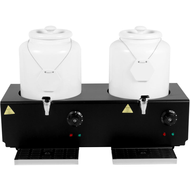 20L Electric Milk Warmer (10L+10L) with Temperature Control - EMW20A