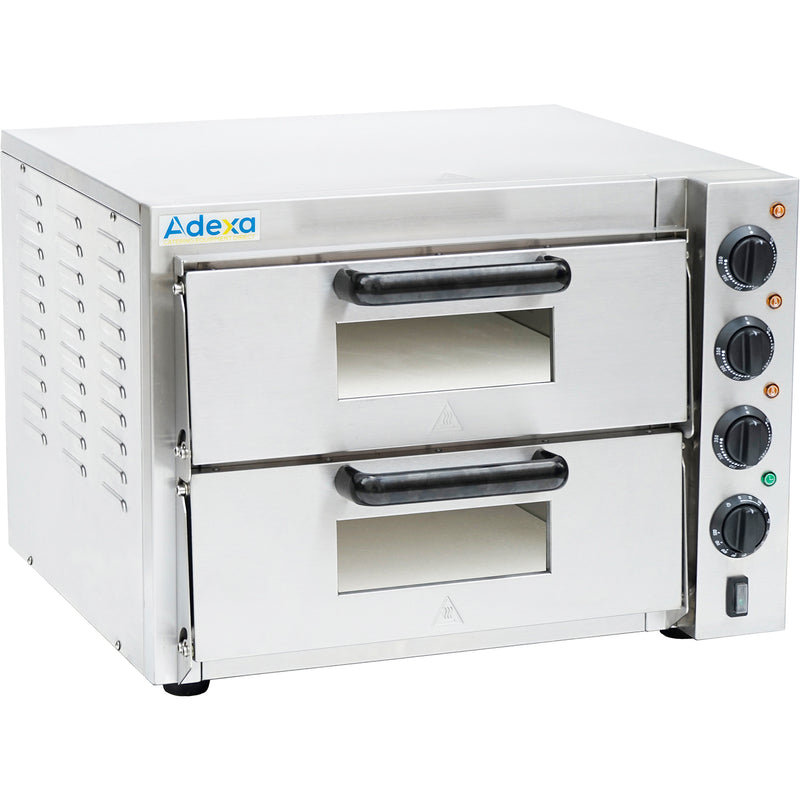 Electric Pizza oven 4+4 pizzas of 8’’ - EP2ST