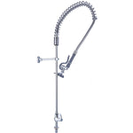 Pre Rinse Spray Unit Deck mount Single inlet Height 1000mm Stainless steel - EQ2803A