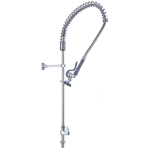 Pre Rinse Spray Unit Deck mount Single inlet Height 1000mm Stainless steel - EQ2803A
