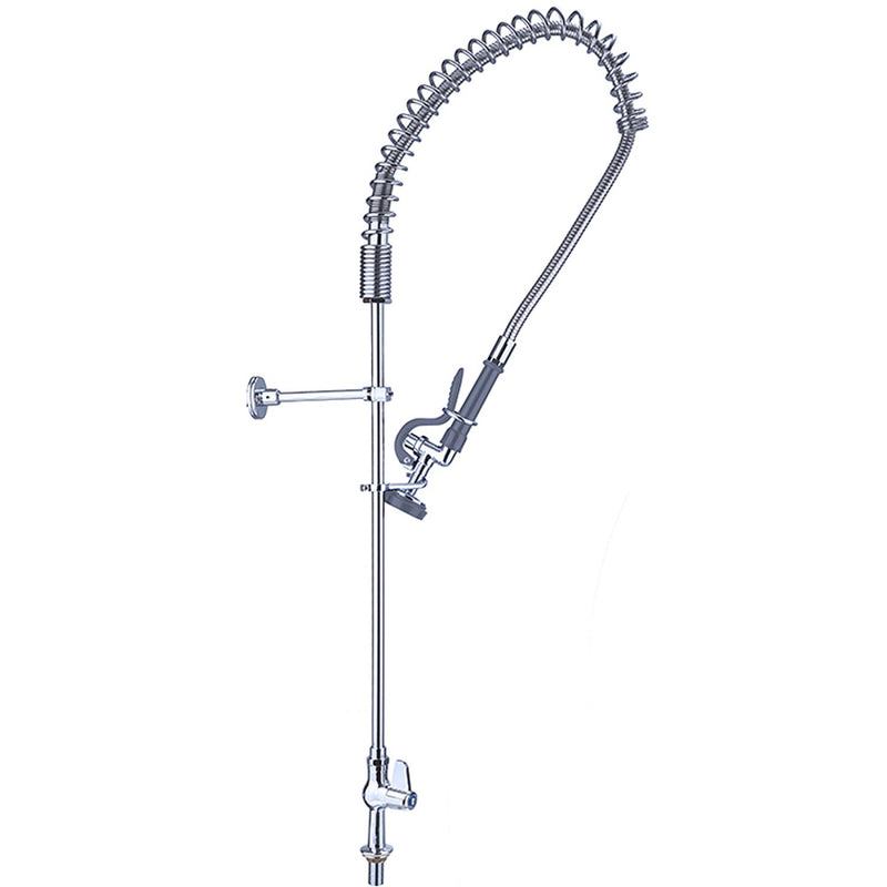 Pre Rinse Spray Unit Deck mount Single inlet Height 1000mm Stainless steel - EQ2803A