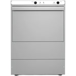 Commercial Glasswasher with 400mm Basket and Rinse & Detergent Pump | EVW16 - MADE IN EUROPE - EVW16