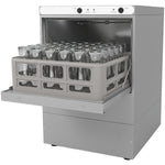 Commercial Glasswasher with 400mm Basket and Rinse & Detergent Pump | EVW16 - MADE IN EUROPE - EVW16