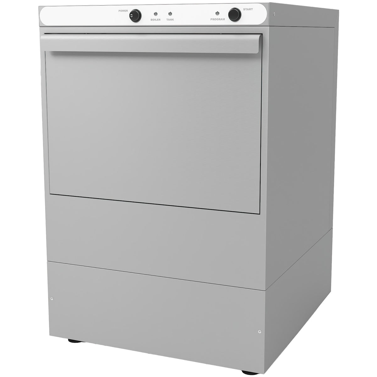 Commercial Glasswasher with 400mm Basket and Rinse & Detergent Pump | EVW16 - MADE IN EUROPE - EVW16