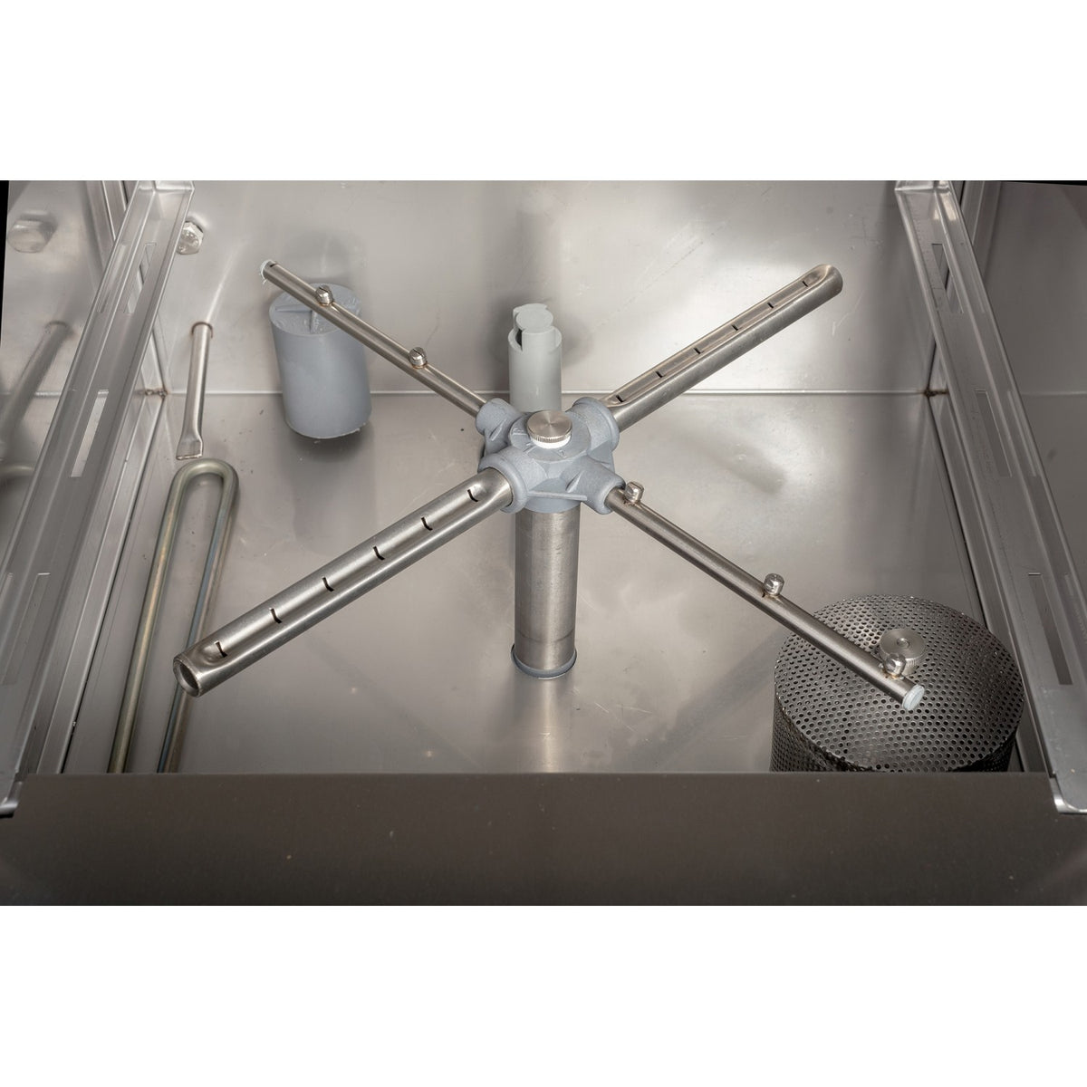 Commercial Dishwasher with 500mm Basket Rinse & Detergent Pump | EVW22 - MADE IN EUROPE - EVW22