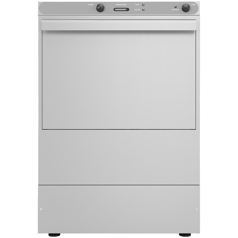 Commercial Dishwasher with 500mm Basket Rinse & Detergent Pump | EVW22 - MADE IN EUROPE - EVW22