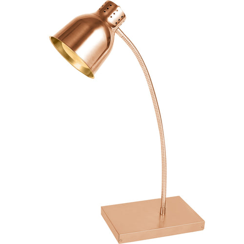 Commercial Tabletop Food Warmer 1 Heating Lamp 250W Gold - EWL02G1