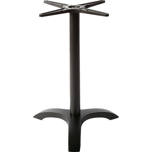 Black Cast Iron Table Base Tri-Leg 600x720mm - F008