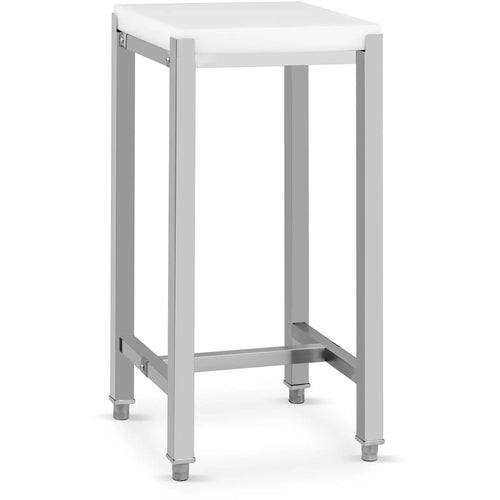 Commercial Stainless Steel Cutting Board Table / Butchers Block 400x400x860mm - F303