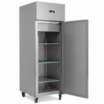 600lt Commercial Fridge Stainless steel Upright Single door GN2/1 680x845x2000mm - R600S