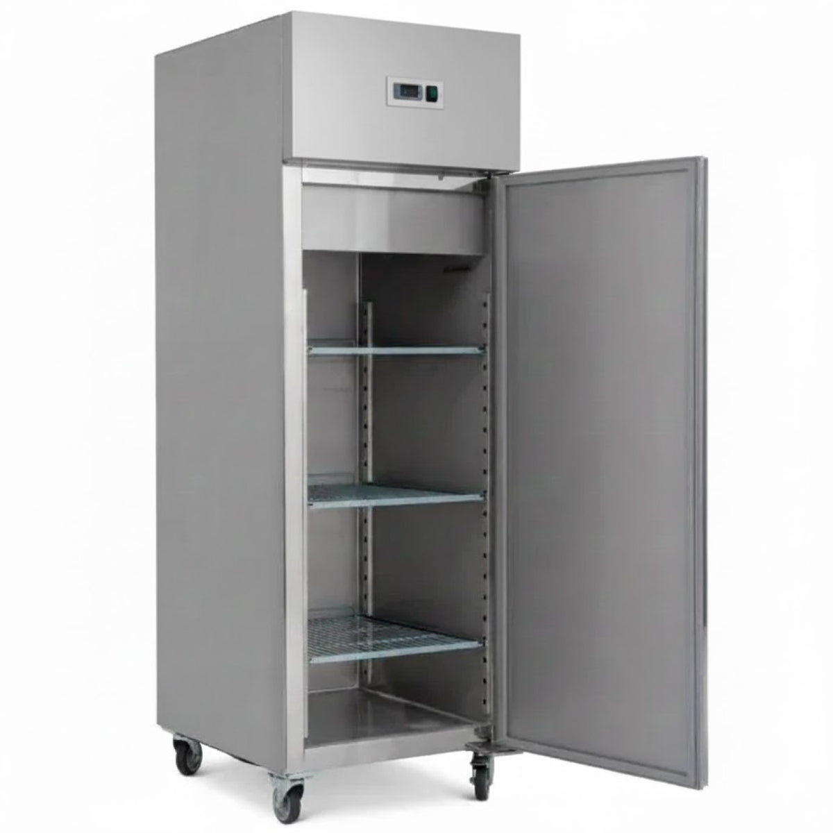 Upright Single Door Freezer 680x710x2010mm Stainless Steel - F400S