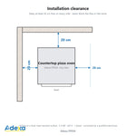 Commercial Double Deck Pizza Oven for 12" Pizzas 2.26kW 230V - FP03A