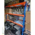 Long Span Warehouse Racking 2000x900x2400mm 4 Shelves 600kg Capacity - FUJI430