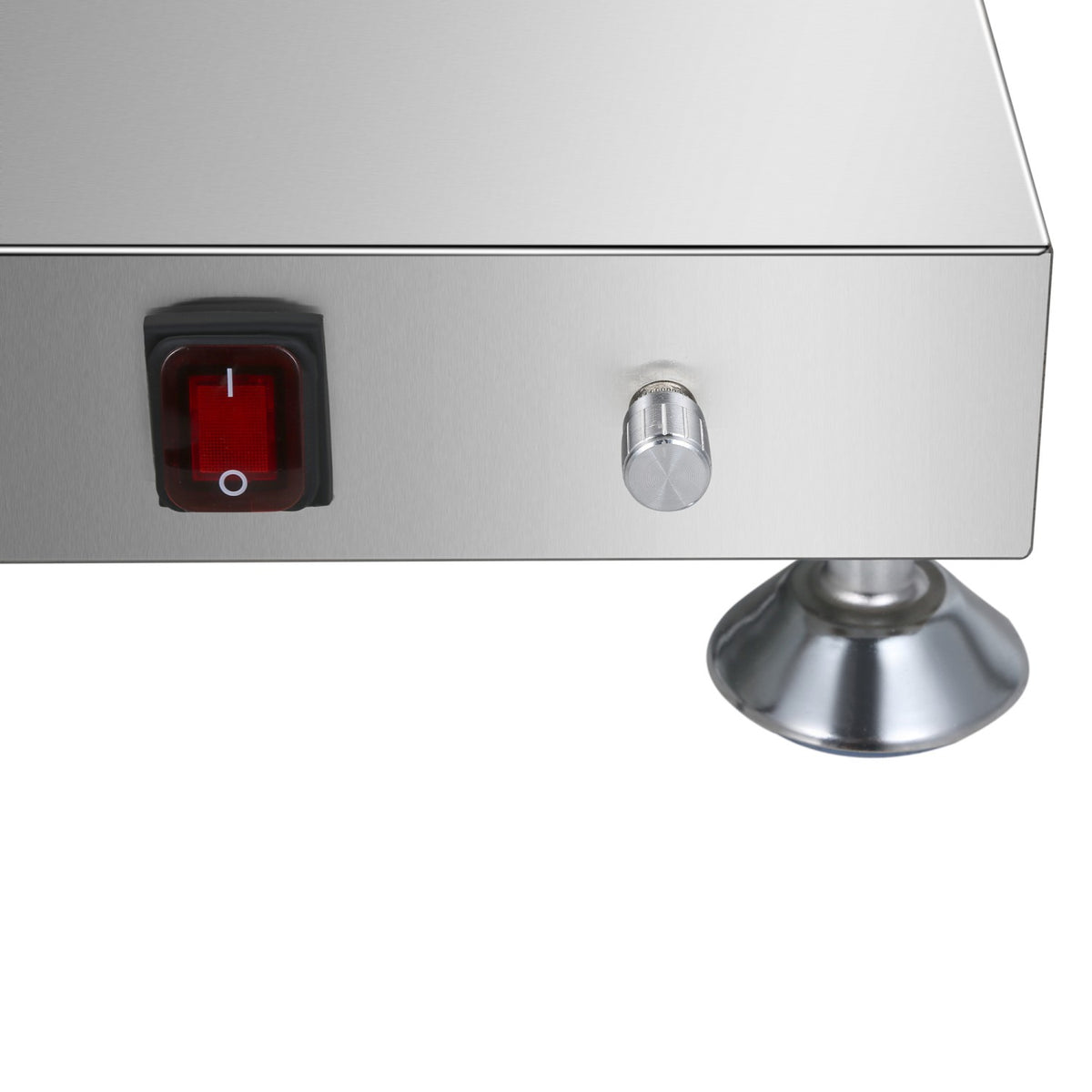 Commercial Buffet Food Warmer with Gantry 1x GN1/1 Heated Base & 1 Infrared Heat Lamp 500W - FYT511
