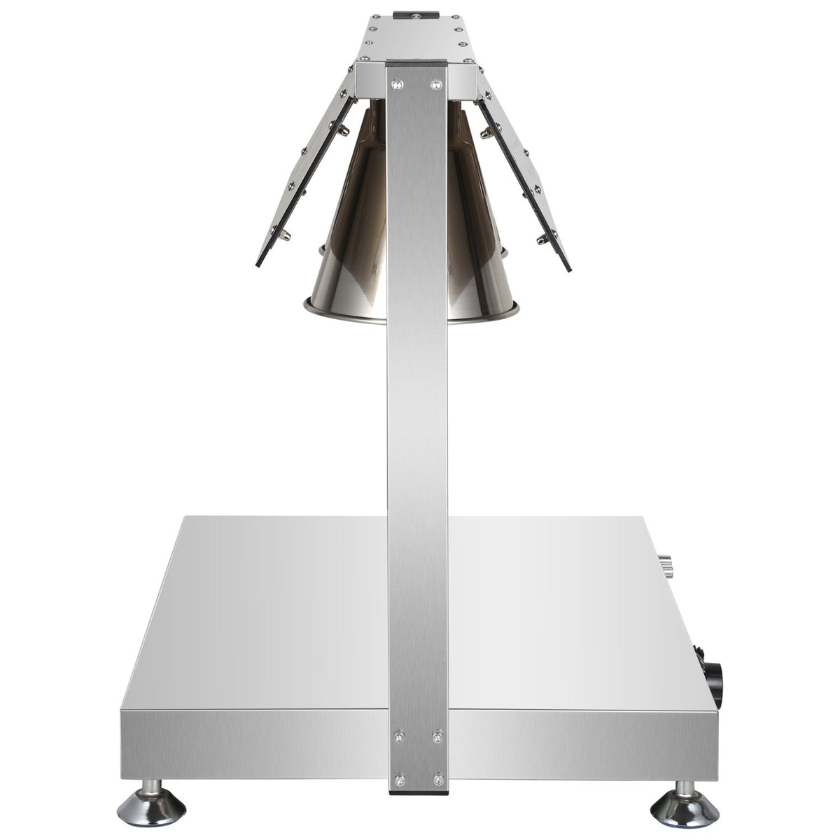 Commercial Buffet Food Warmer with Gantry 2x GN1/1 Heated Base & 2 Infrared Heat Lamps 1kW - FYT512