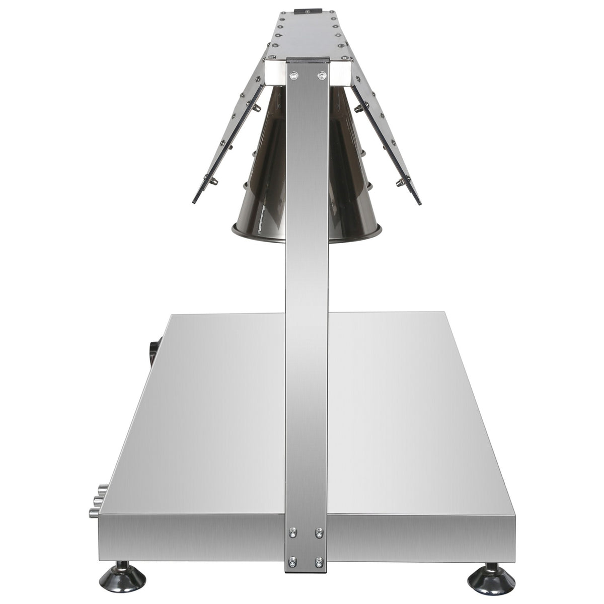 Commercial Buffet Food Warmer with Gantry 3x GN1/1 Heated Base & 3 Infrared Heat Lamps 1.5kW - FYT513