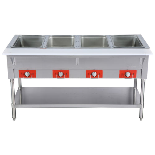 Commercial 4-Bay Dry Heated Food Warming Table for 4 x 1/1 GN Pans 230V - FZ06D