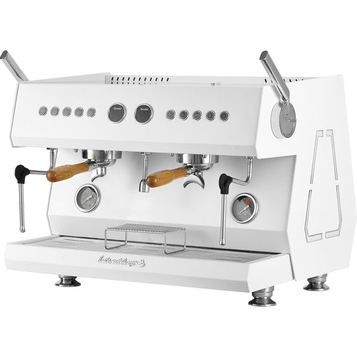 2 Group Premium Commercial Espresso Coffee Machine 678 × 528 × 550 mm White - LAFRANCO110