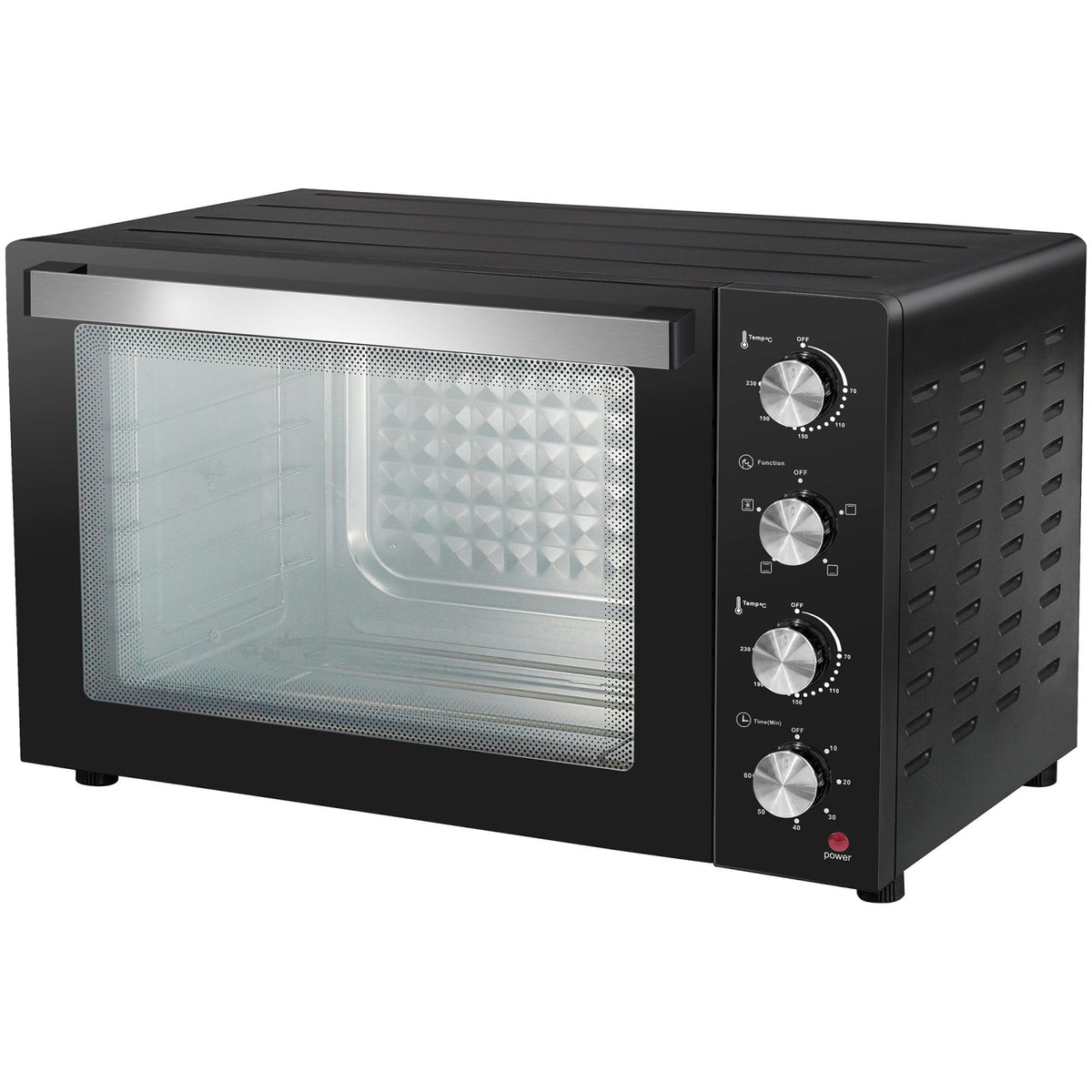 Commercial Countertop Electric Convection Oven 100L 2800W 70-230°C with Timer & Oven Lamp - GDHH104