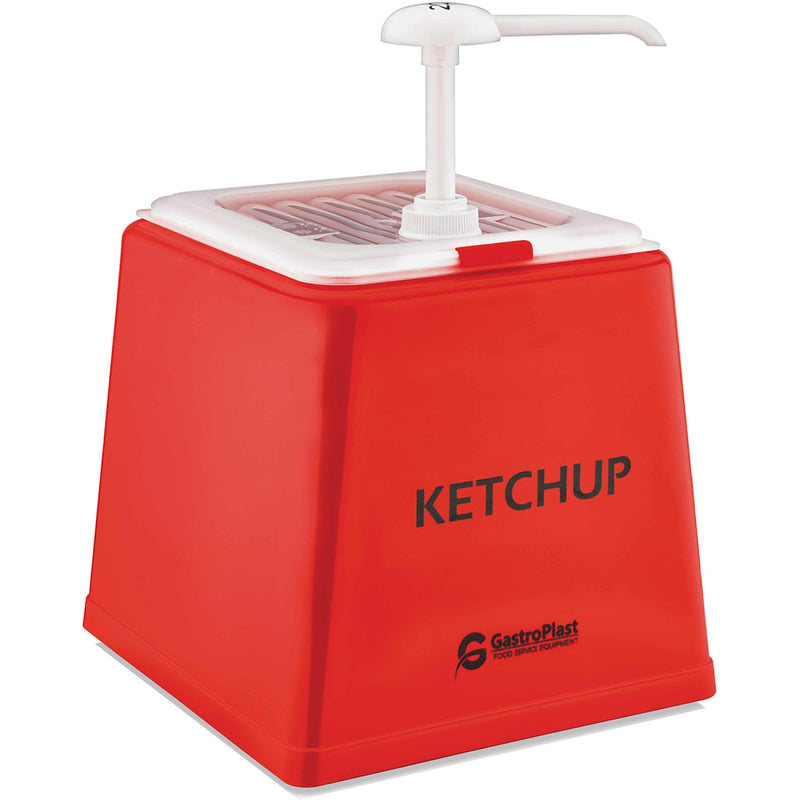 Ketchup Pump Dispenser Stand 1x2.5 litre pump Plastic - GDK01