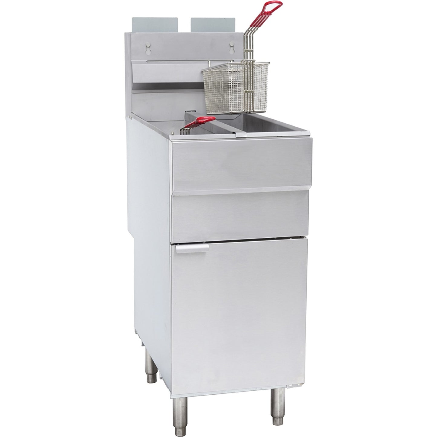 Professional Free standing Fryer Natural gas Twin tank 2x12 litres 35kW - GF120T