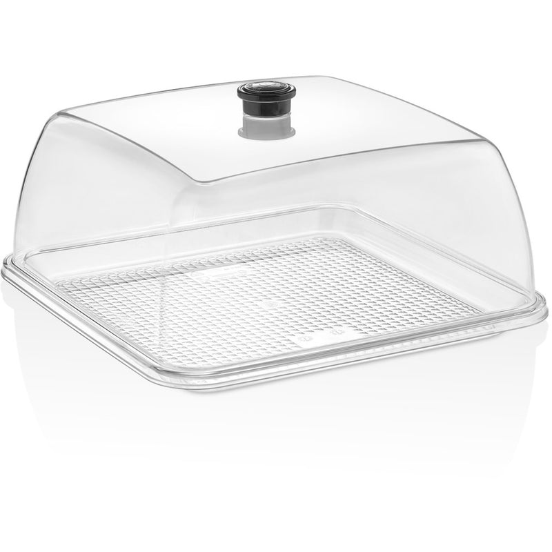 Dome Cover 280x280mm Polycarbonate Clear - GF18