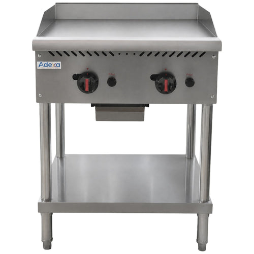 Commercial Freestanding Gas Griddle 14kW 610 x 757 x 962mm - GG24F