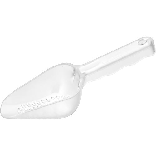 Clear Plastic Perforated Utility Scoop 180ml PC - GISH01