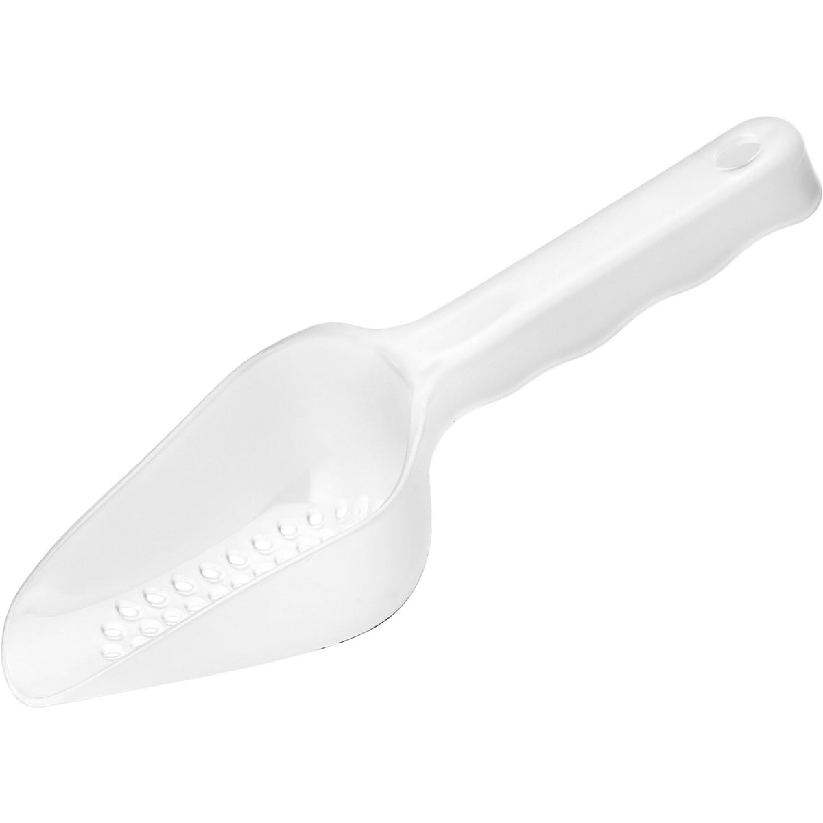 Clear Plastic Perforated Utility Scoop 180ml PP - GISPH01