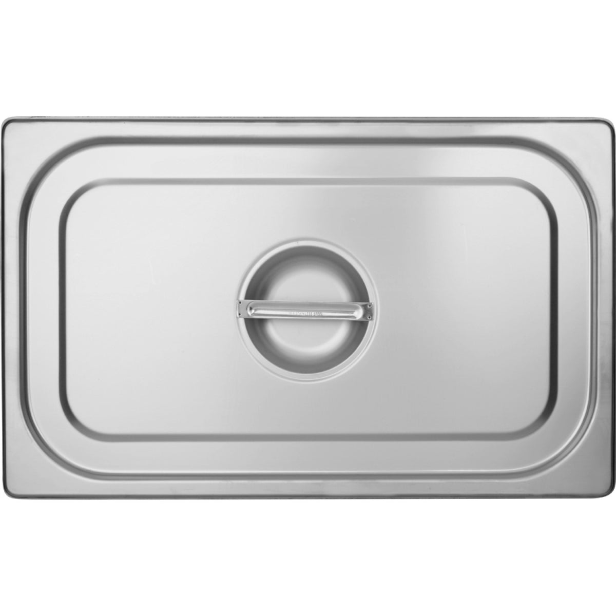 Stainless steel Gastronorm Container Lid GN2/1 - 821L