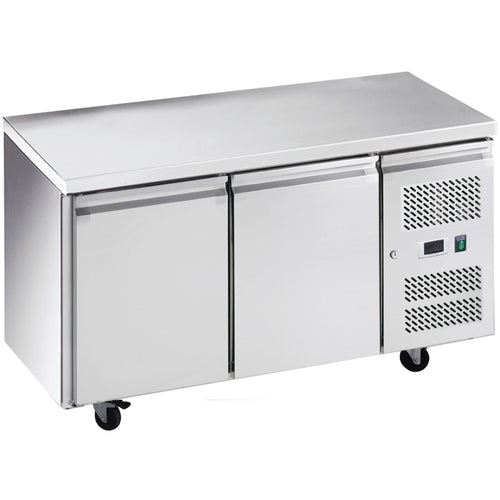 Professional Refrigerated Counter 2 doors Depth 600mm - THSNACK2100TN