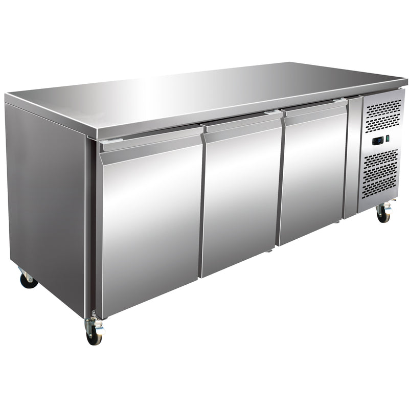 Commercial Freezer counter Ventilated 3 doors Depth 600mm - FS31V
