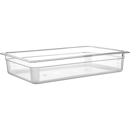Polycarbonate Gastronorm Pan GN1/1 Depth 100mm 12 litres - GNP11100