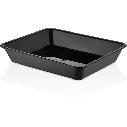 Polycarbonate Tray GN1/2 Depth 50mm Black 2 litres - GNP1250SWB