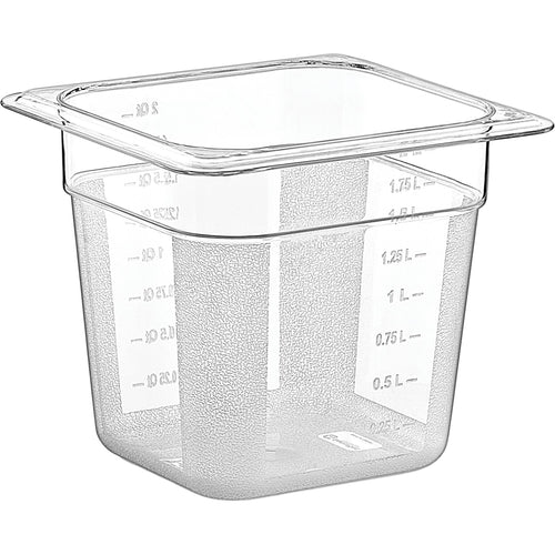 Polycarbonate Gastronorm Pan GN1/6 Depth 150mm - GNP16150