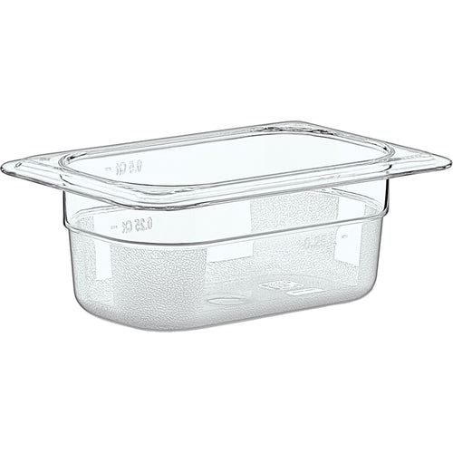 Polycarbonate Gastronorm Pan GN1/9 Depth 65mm - GNP1965