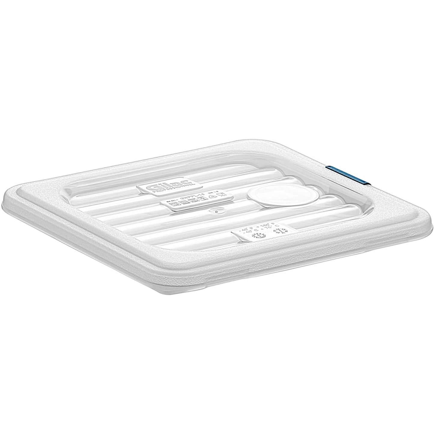 Polypropylene Gastronorm Pan Lid GN1/6 Clear - GNPPL16