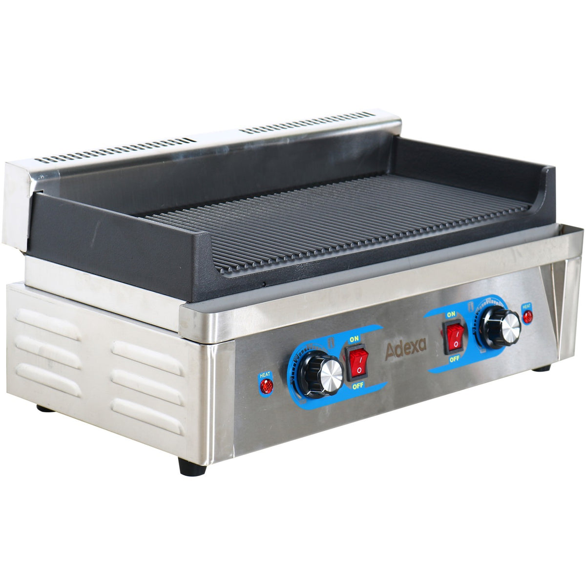 Professional Grill Electric 1 zone 2.3kW Ribbed Cast iron top - GP5530EW
