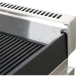 Professional Grill Electric 1 zone 2.3kW Ribbed Cast iron top - GP5530EW