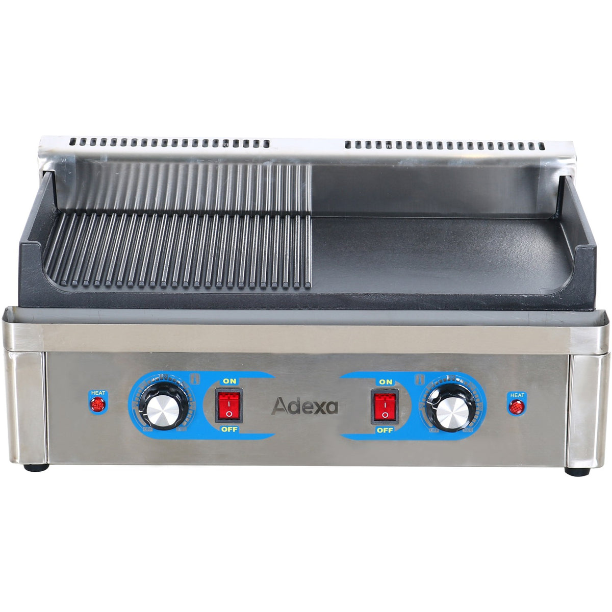Professional Grill Electric 1 zone 2.3kW Smooth/Ribbed Cast iron top - GP5530EGW