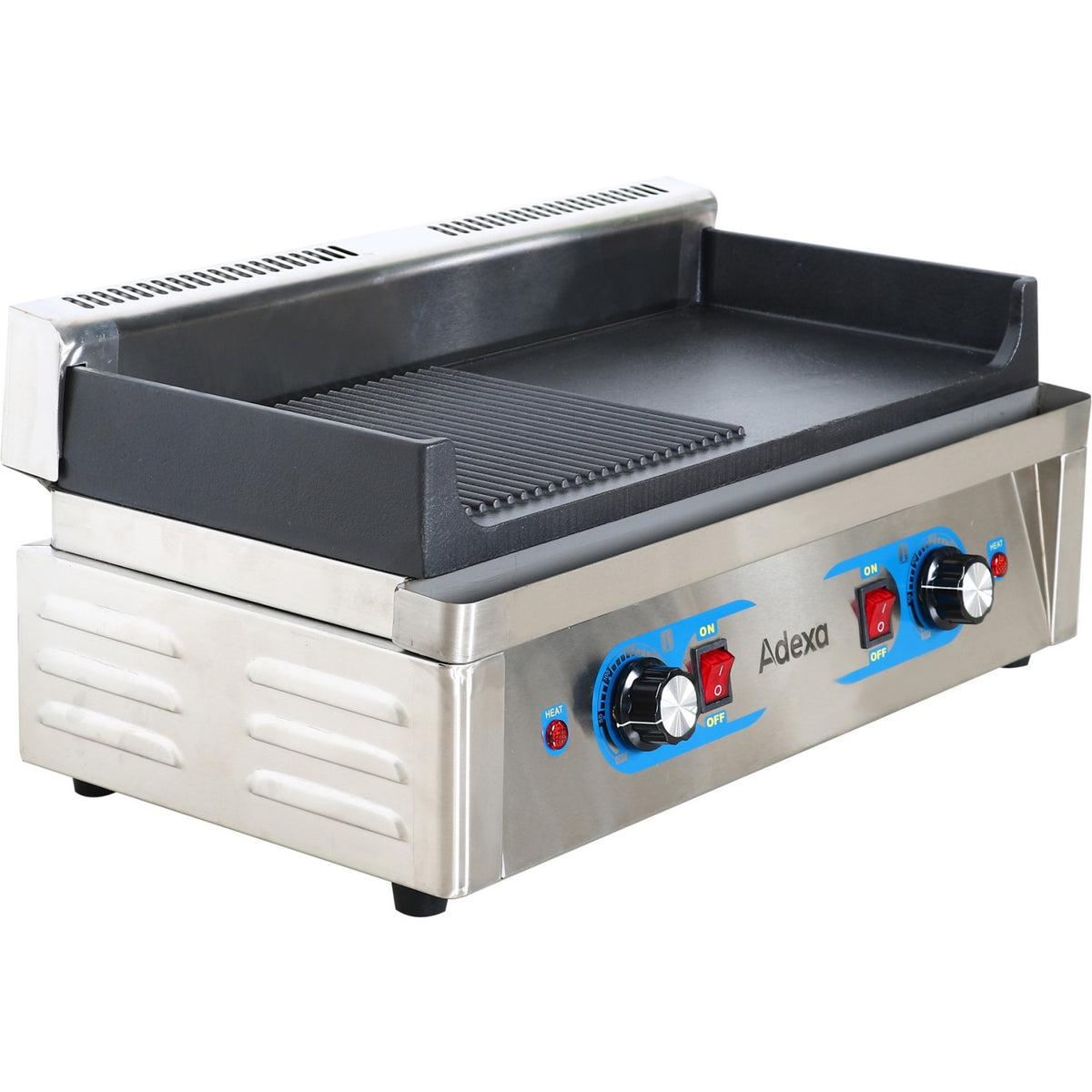 Professional Grill Electric 1 zone 2.3kW Smooth/Ribbed Cast iron top - GP5530EGW