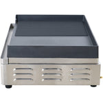 Professional Grill Electric 2 zones 4.6kW Smooth/Ribbed Cast iron top - GP7050EGW