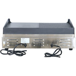 Professional Grill Electric 2 zones 4.6kW Smooth/Ribbed Cast iron top - GP7050EGW