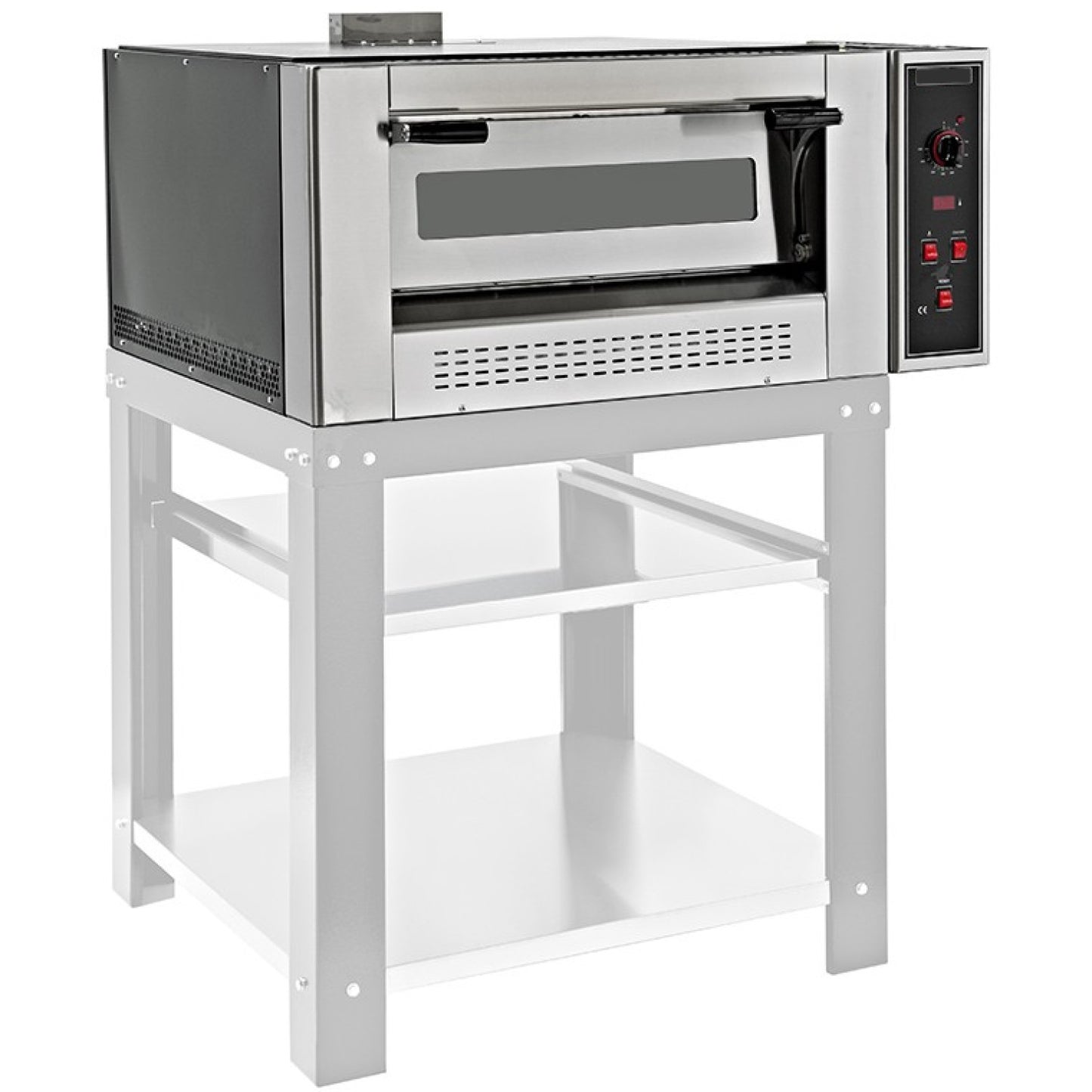 Gas Pizza oven 1 chamber 4 pizzas of 12'' - EMP4G